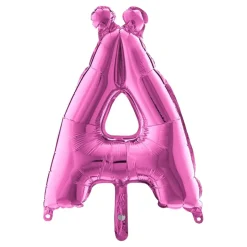 Bokstavballong Mini Rosa