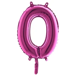 Bokstavballong Mini Rosa