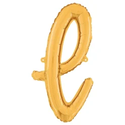 Bokstavballong Script Gull