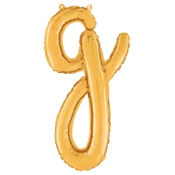 Bokstavballong Script Gull