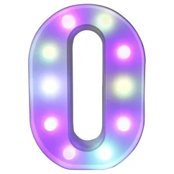 Bokstav med LED-belysning RGB