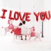 Bokstavsballonger I Love You