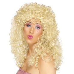 Boogie Babe Blond Parykk
