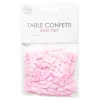 Bordkonfetti Babyføtter Rosa