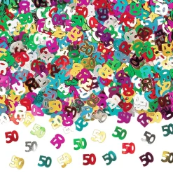 Bordkonfetti 50 Flerfarget