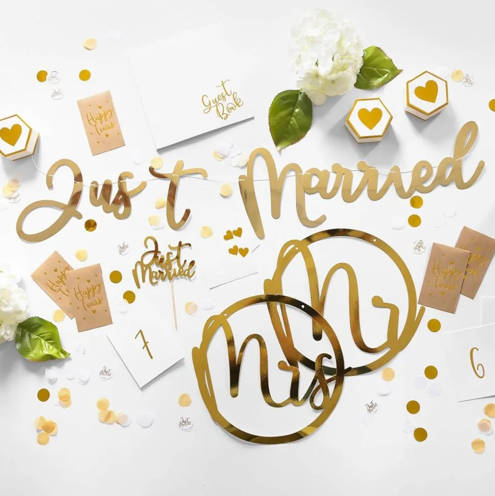 Bordkonfetti Just Married