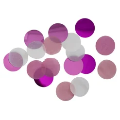 Bordkonfetti Rund Rosa/Hvit