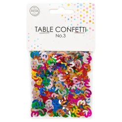 Bordkonfetti Tall Fargemiks Metallic