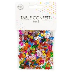 Bordkonfetti Tall Fargemiks Metallic