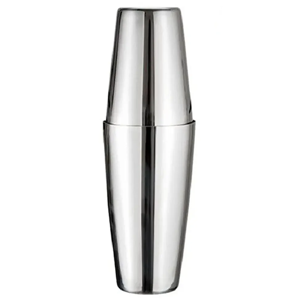 Boston Cocktail Shaker Silver