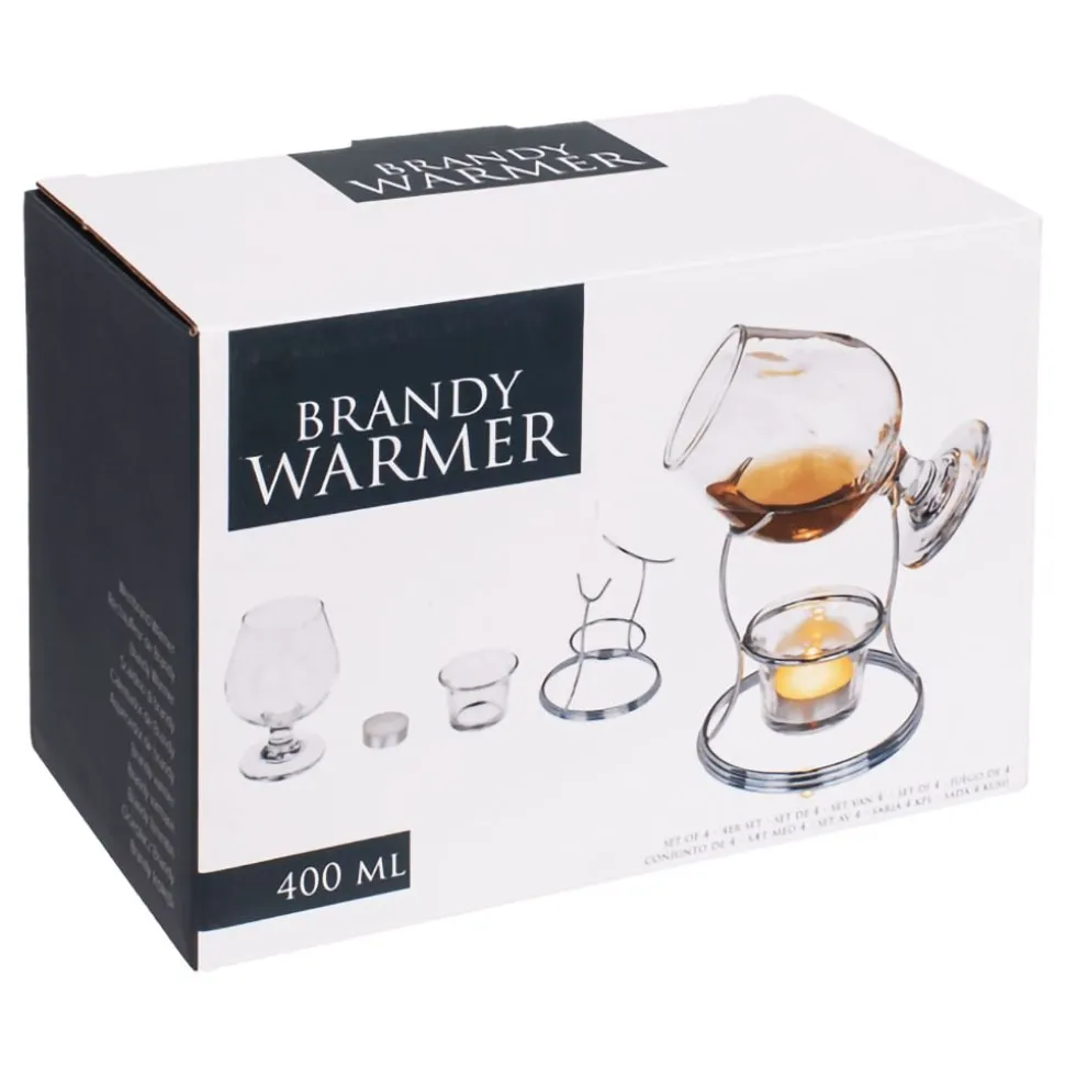 Brandyglass Varmesett