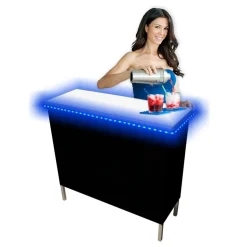Bærbar Bar med LED-belysning