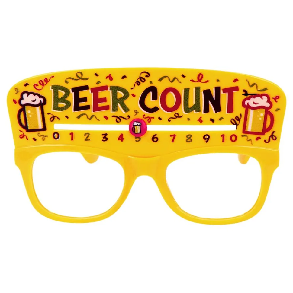 Briller Beer Count Gul
