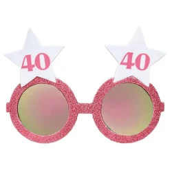 Briller Rosa med Stjerner 40