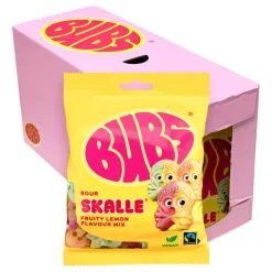 BUBS Fruity Lemon Mix Skalle Storpakning