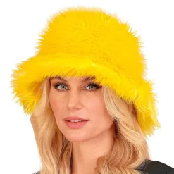 Bucket Hat Fluffy Gul
