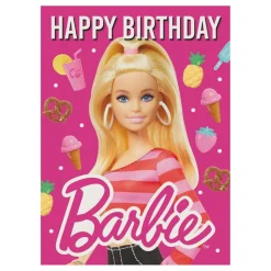 Bursdagskort Barbie