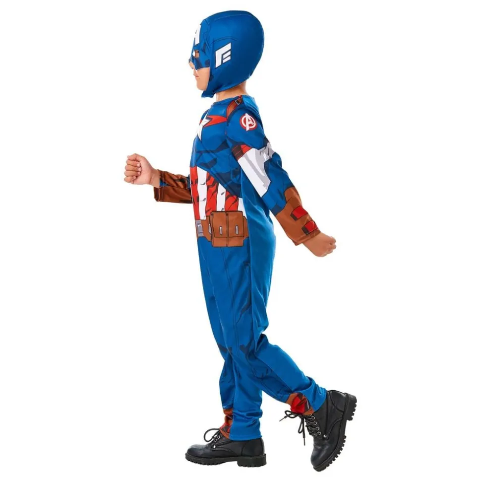 Captain America Barn Kostyme
