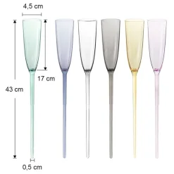 Champagneglass uten Fot