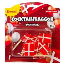 Cocktailflagg Danmark