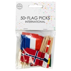 Cocktailflagg Internasjonale Flagg