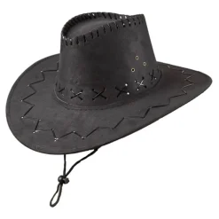 Cowboyhatt Svart