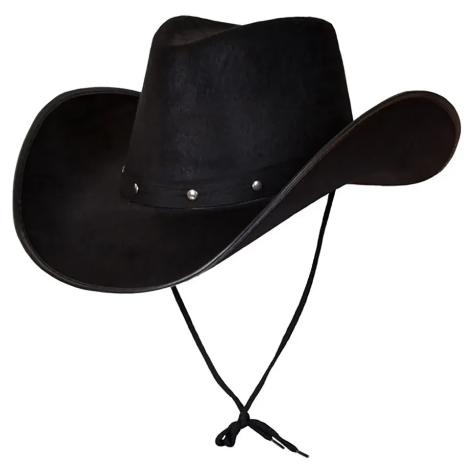 Cowboyhatt Svart