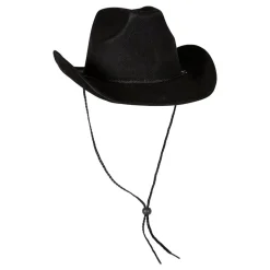 Cowboyhatt Svart Deluxe