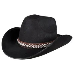 Cowboyhatt Svart for Barn