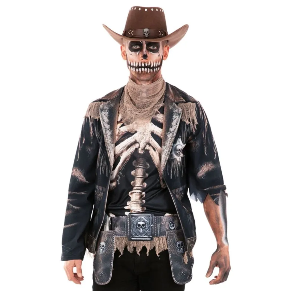 Cowboy Skjelett Kostyme