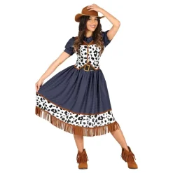 Cowgirl Kjole Kostyme