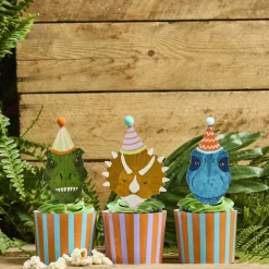 Cupcake Kit Dinosaurier