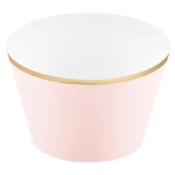 Cupcake Wrappers Rosa/Gull