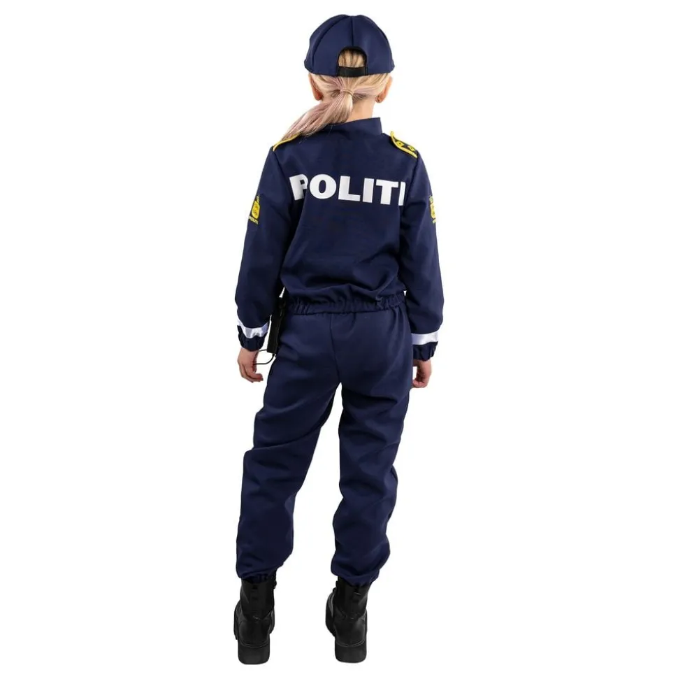 Dansk Politi Barn Kostyme