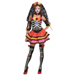 Day of the Dead Dame Kostyme