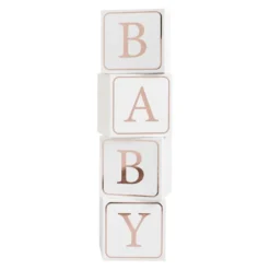 Dekorasjonsbokser Baby Roségull