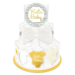 Dekorasjonssett Bløtkake Hello Baby