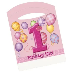 Dekorasjonssett for Barnestol 1 år Rosa