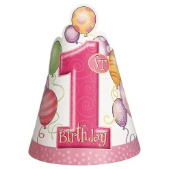 Dekorasjonssett for Barnestol 1 år Rosa