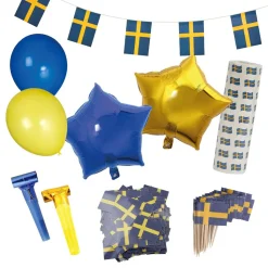 Dekorasjonssett Sverige