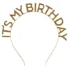 Diadem It's my Birthday Gull/Glitter