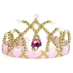 Diadem Prinsesse Rosa Fløyel Deluxe