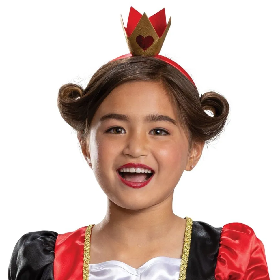 Disney Dronning Hjerter Dame Barn Kostyme