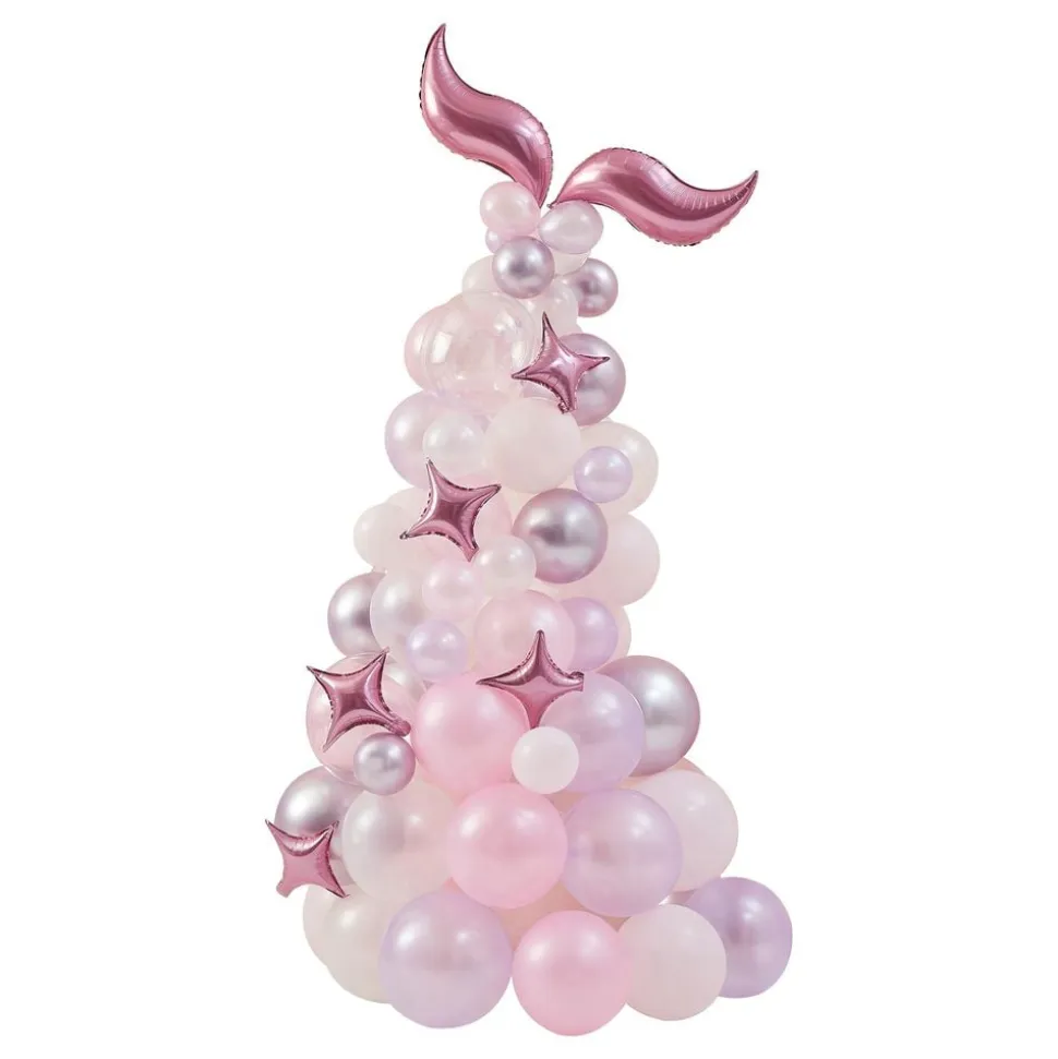 DIY Ballongfigur Havfrue