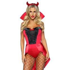 Djevelbabe Deluxe Kostyme