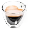 Dobbeltvegget Glasskopp Hjerte
