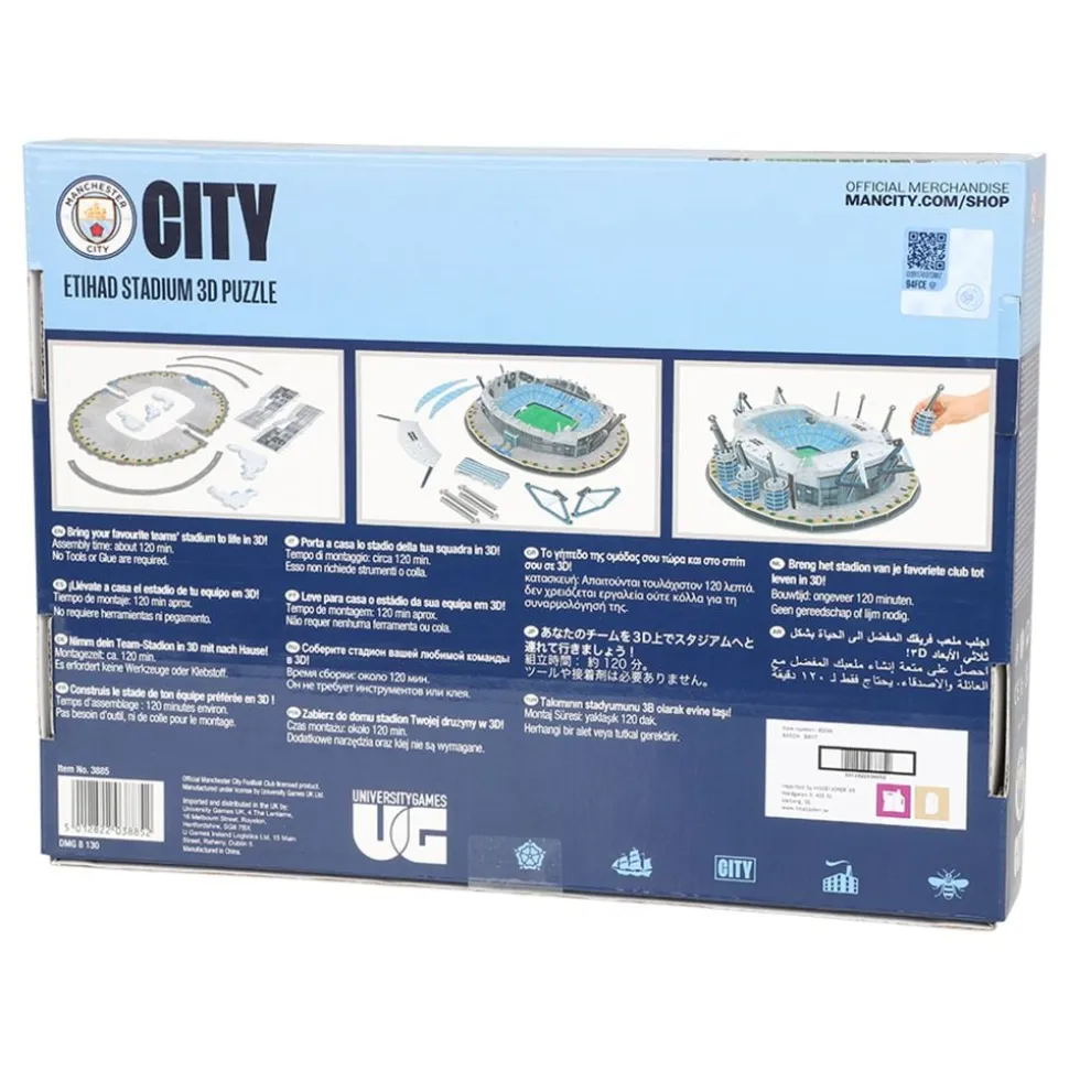 3D-puslespill Stadium Manchester City