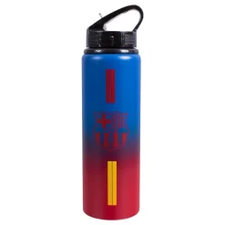 Drikkeflaske FC Barcelona i aluminium