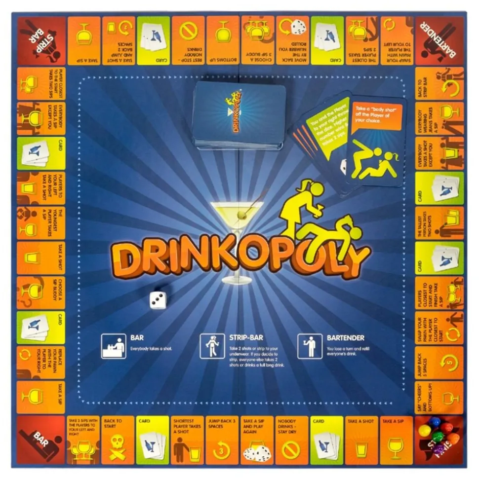 Drinkopoly Brettspill