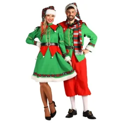 Elf Deluxe Dame Kostyme